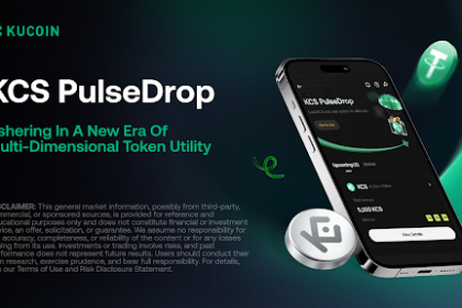 KuCoin launches KCS PulseDrop, turning trading, staking, and payments into rewards to expand the utility of its native token.