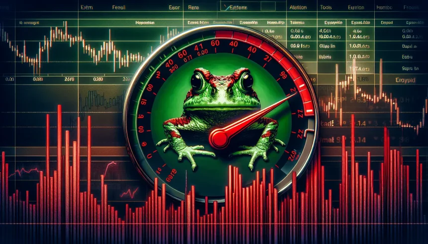 PEPE hovering near $0.00000354 and is starting to look shaky as fear spreads across the crypto market fueling bearish price prediction.