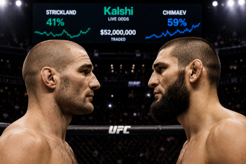 Kalshi's $52 Million UFC 328 Event Had $11.1 Million on Chimaev