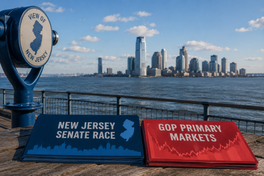 NJ GOP Senate Primary Attracts Trading Volume Despite Strong Democratic Hold Odds