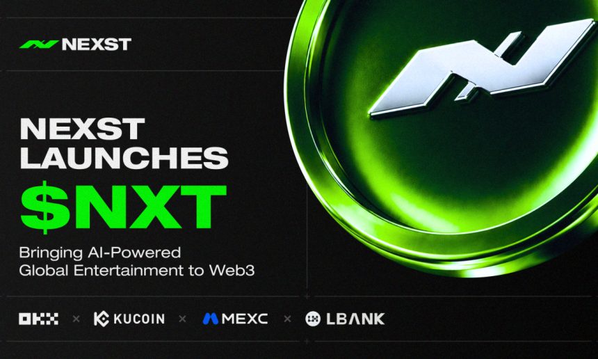 $NXT Launches On OKX Boost, KuCoin, MEXC, And LBank — Bringing AI-Powered Global Entertainment To Web3