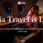 Tria Launches In-App Travel Booking With Up To 6% Cashback Through Partnership With Bookit