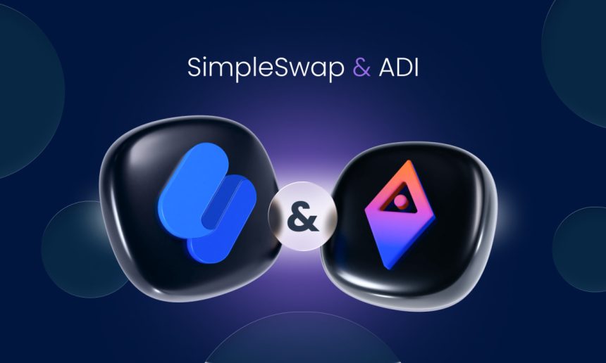 SimpleSwap Adds $ADI, Providing Direct Self-Custody Access to ADI Chain