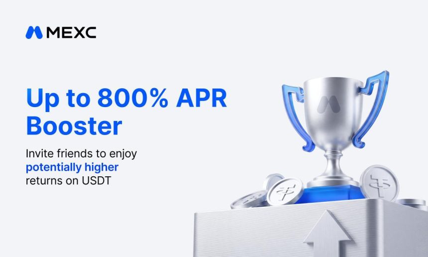 MEXC Launches Earn Plus With Limited-Time Event Offering Up to 800% APR Booster