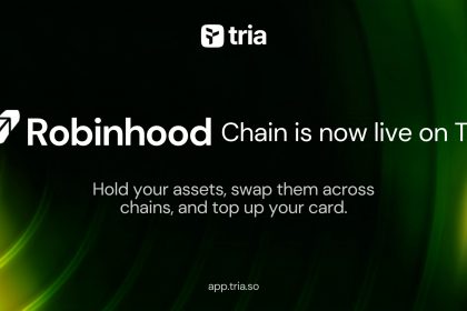 Tria Adds Robinhood Chain Support, Bringing Tokenized Assets Into Everyday Spending