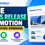 FirmsDirectory Offers Free Homepage Press Release Promotion to Businesses With Verified Domains